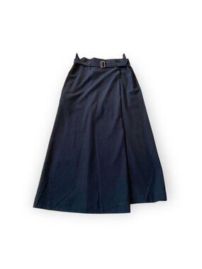 Comme des Garçons Tricot Skirt AD1991 Junya Watanabe SS92 Belted Navy